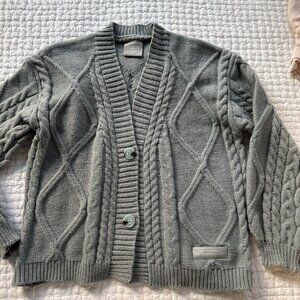 The Tortured Poets Department Gray Cardigan M/L